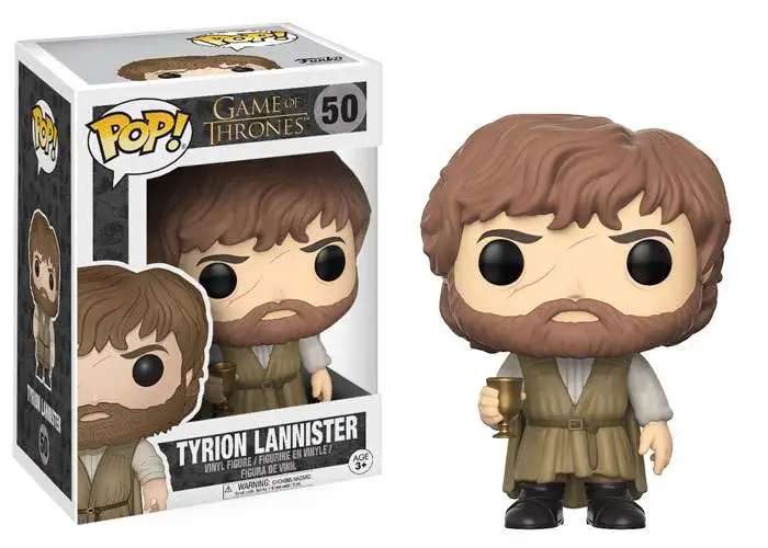 Dibuja una imagen menta compromiso Funko Game of Thrones POP Game of Thrones Tyrion Lannister Vinyl Figure 50  Essos, Damaged Package - ToyWiz