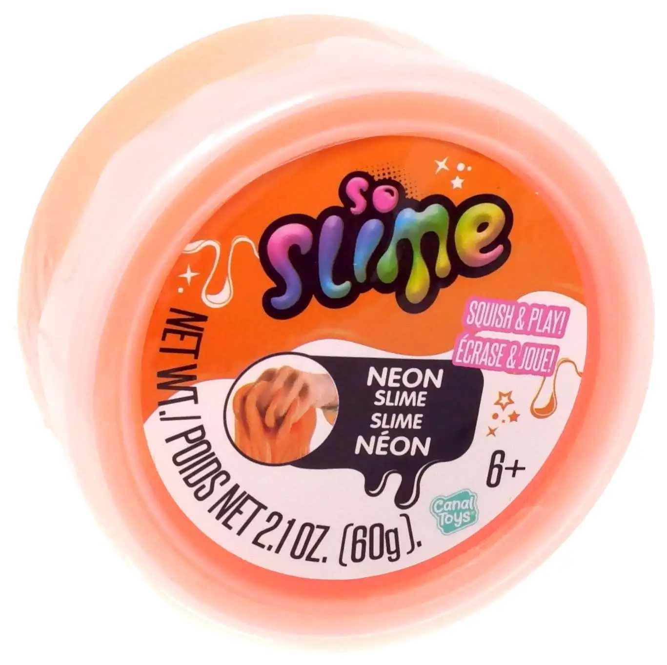 So Slime Neon 2.1 Oz Slime [RANDOM COLOR]