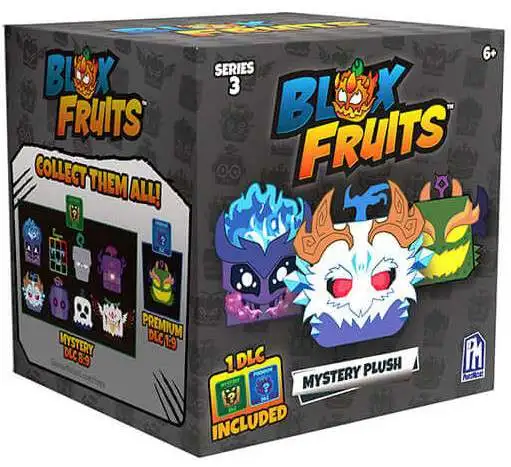 NEW IN HAND! (1) Blox Fruits Mystery 4 Inch Plush Series 3 - DLC Code