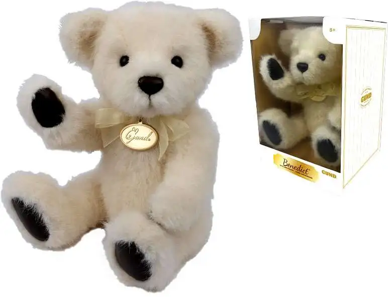 Gund 125th Bear 2023 Holiday Benedict 15-Inch Plush [Metal Medallion!]