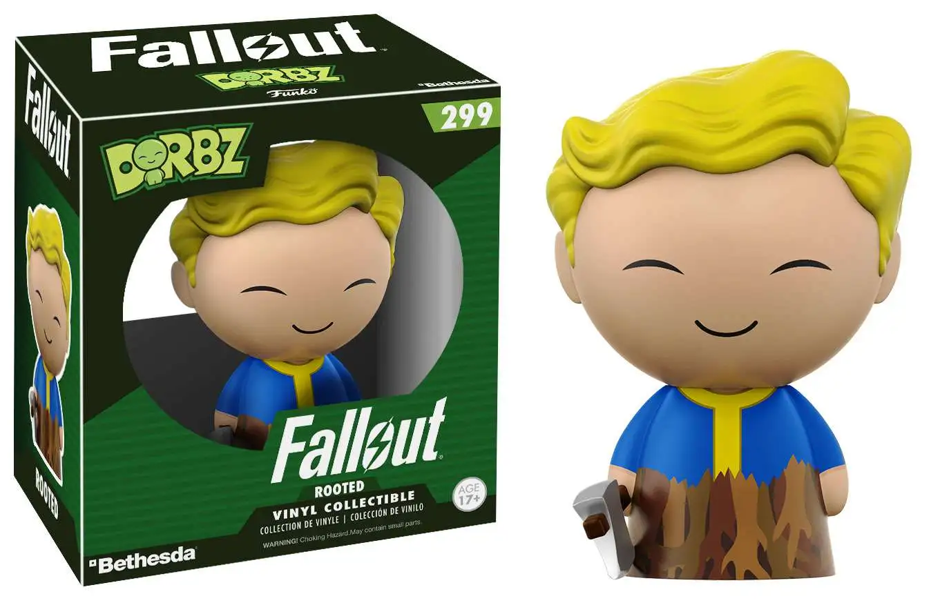 Vault Boy Rooted Fallout 2017, Toy NEU Funko Dorbz: 