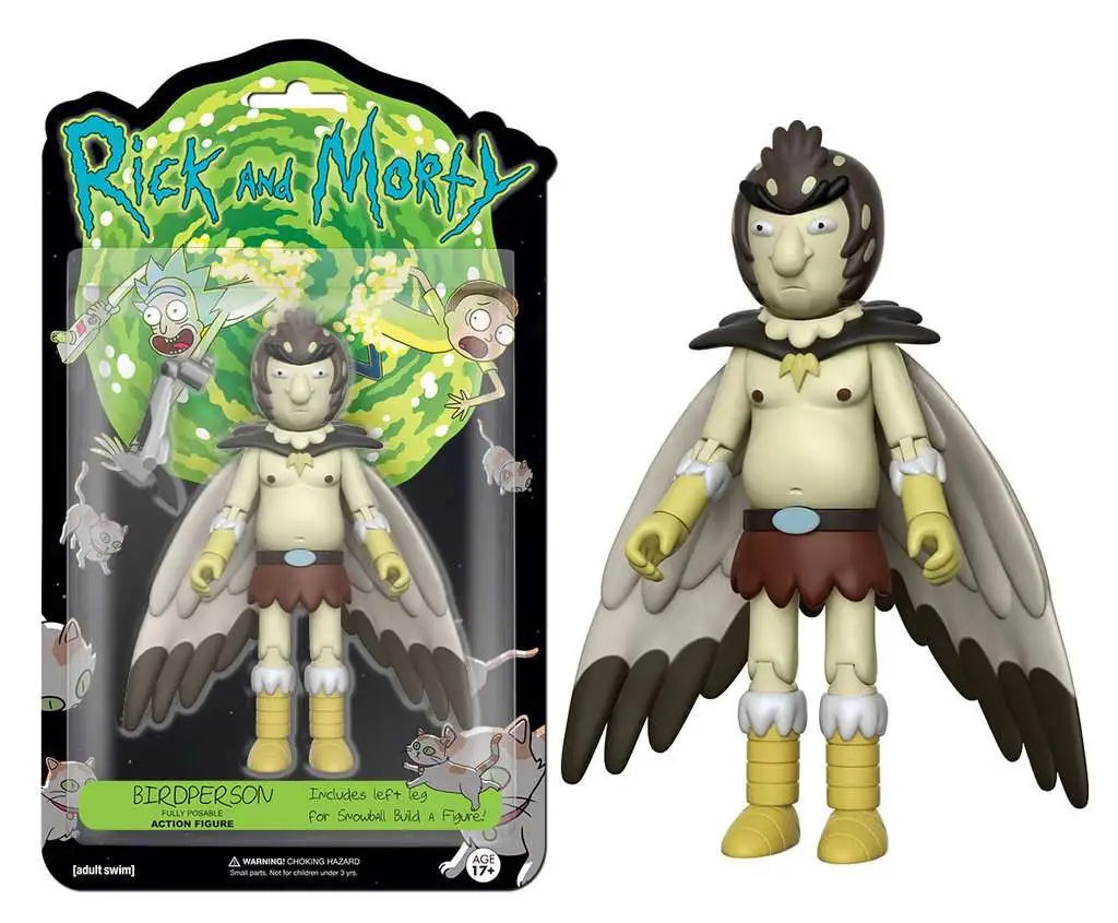 Funko 5" Articulated AF Rick and Morty Five Inch Bird Person Action Figure 
