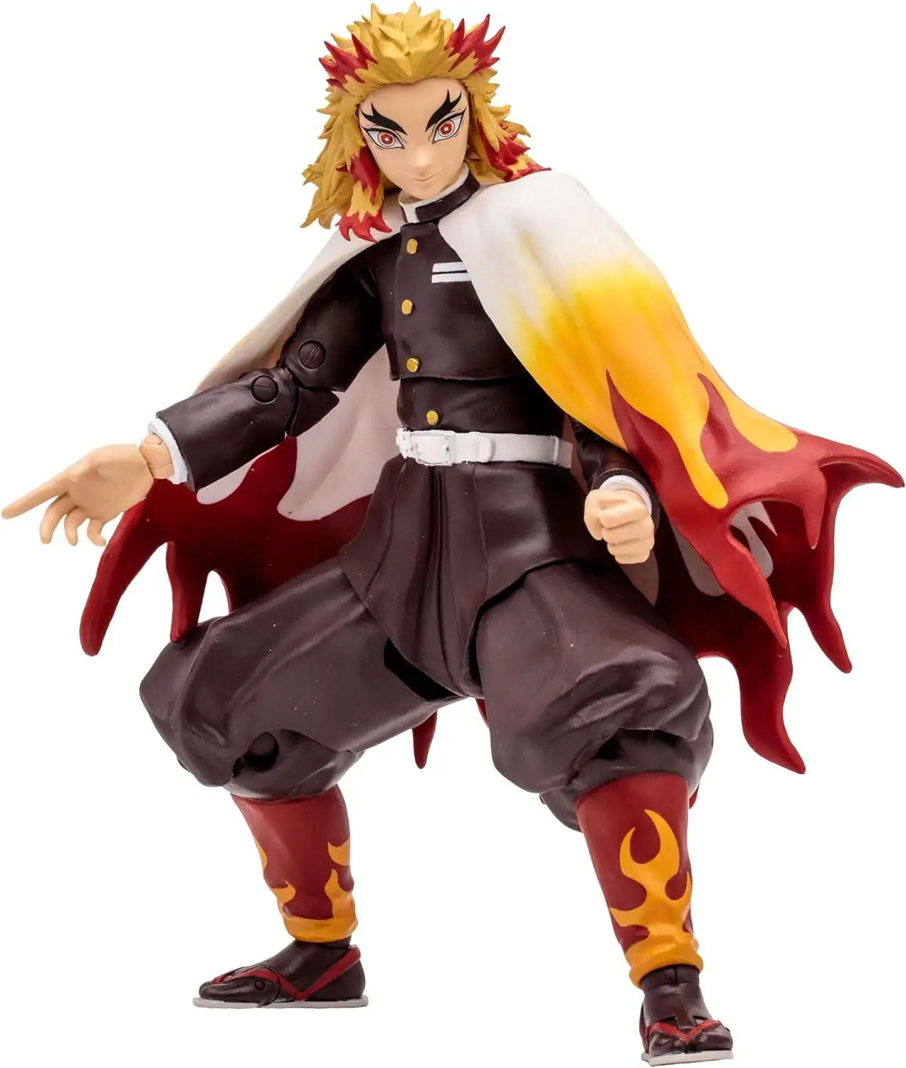  Banpresto - Demon Slayer - Q posket - Kyojuro Rengoku Figure  Version 1 : Toys & Games