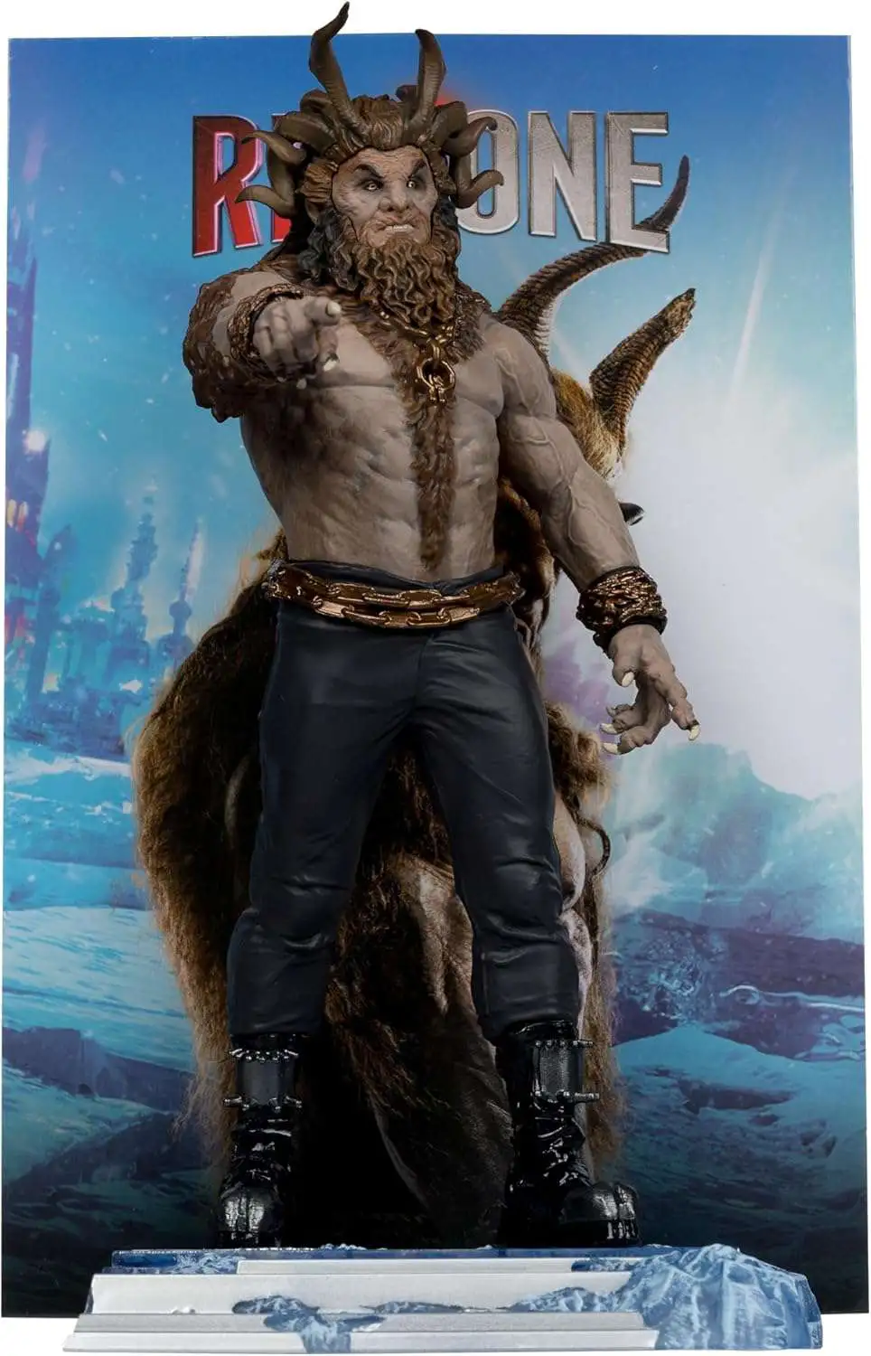 McFarlane Toys Red One Movie Maniacs Krampus 6 Posed Figure - ToyWiz