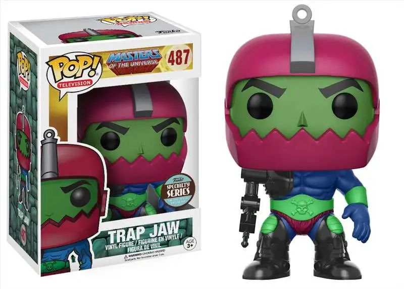 TV Metallic Masters of the Universe #487 Trap Jaw POP new 
