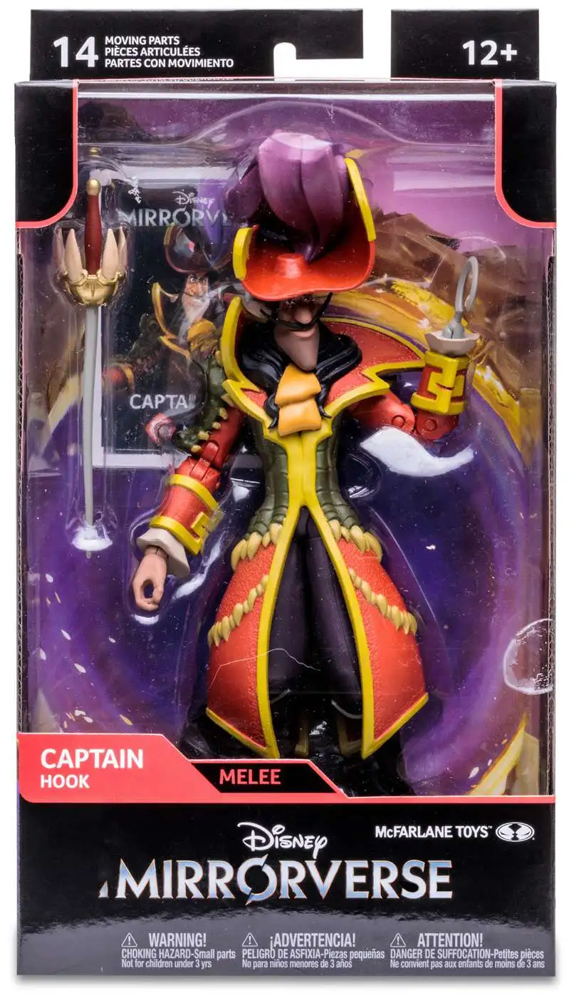 McFarlane Toys Disney Mirrorverse Captain Hook Action Figure