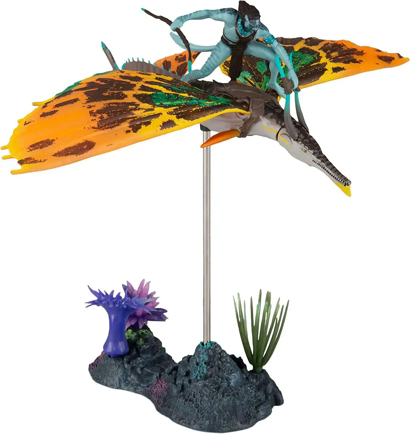 McFarlane Toys Avatar Way of the Water Tonowari & Skimwing Action Figure [Damaged Package]