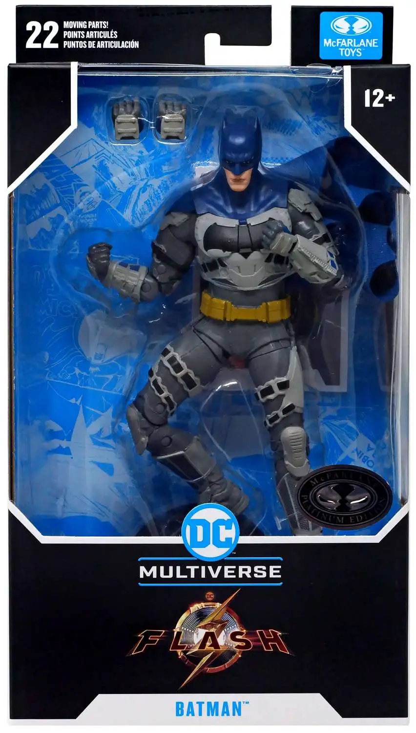 McFarlane Toys DC Multiverse Batman Action Figure [Flash Movie, Blue & Grey Chase Version]