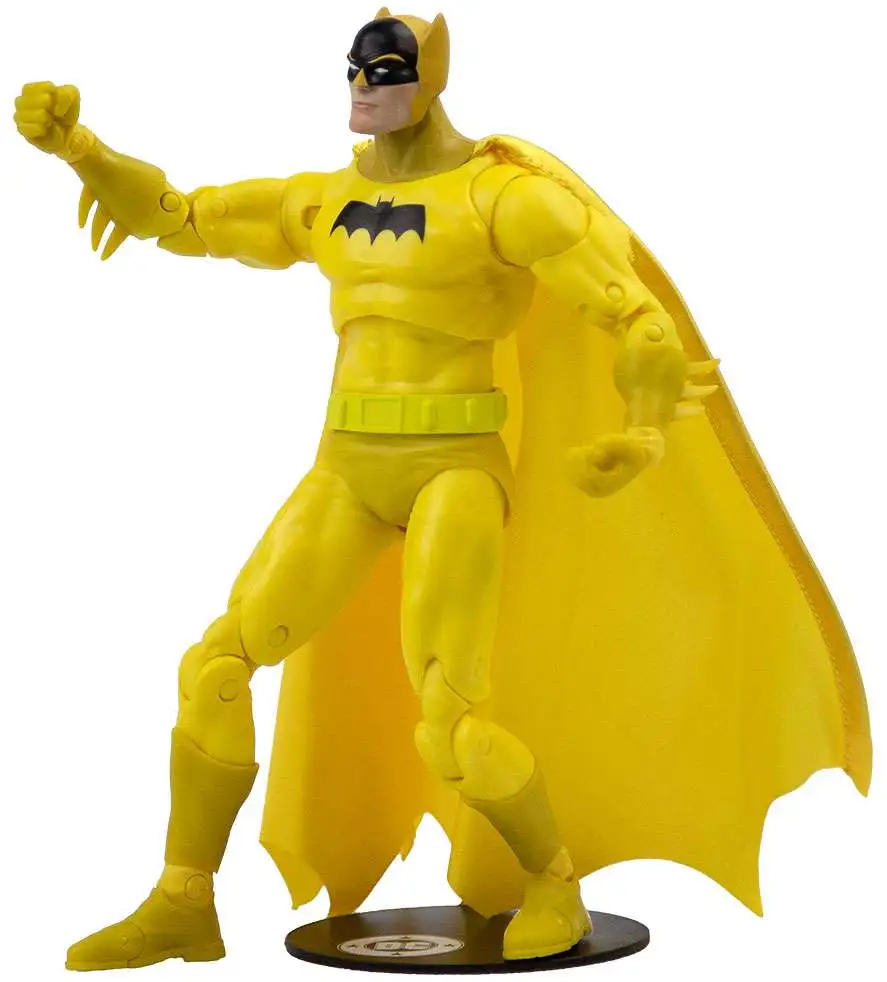 McFarlane Toys DC Multiverse Batman (Yellow Suit) Action Figure [Red Platinum Chase Edition]
