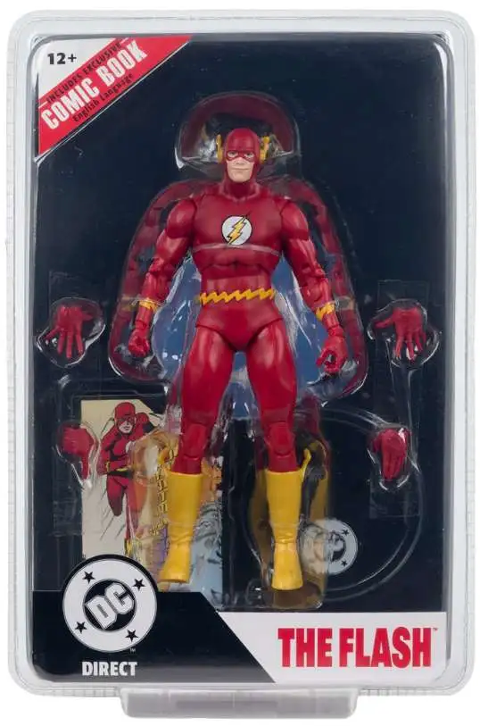 McFarlane Toys DC Direct Page Punchers Barry Allen 7 Action Figure with ...