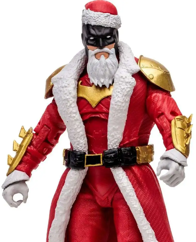 McFarlane Toys DC Multiverse Vault Collection Batman Action Figure [Red Santa Suit]