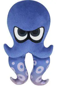 Splatoon Inkling Octopus Blue 9-Inch Plush