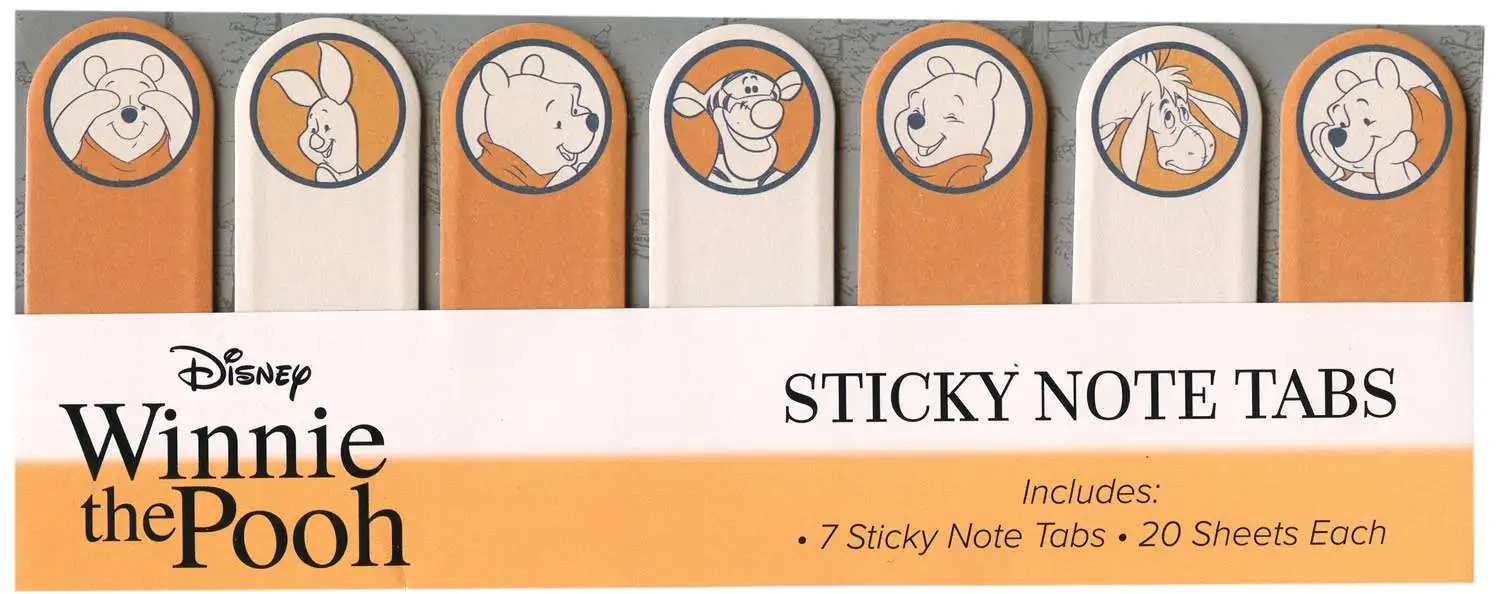 Disney Winnie the Pooh Sticky Note Tabs