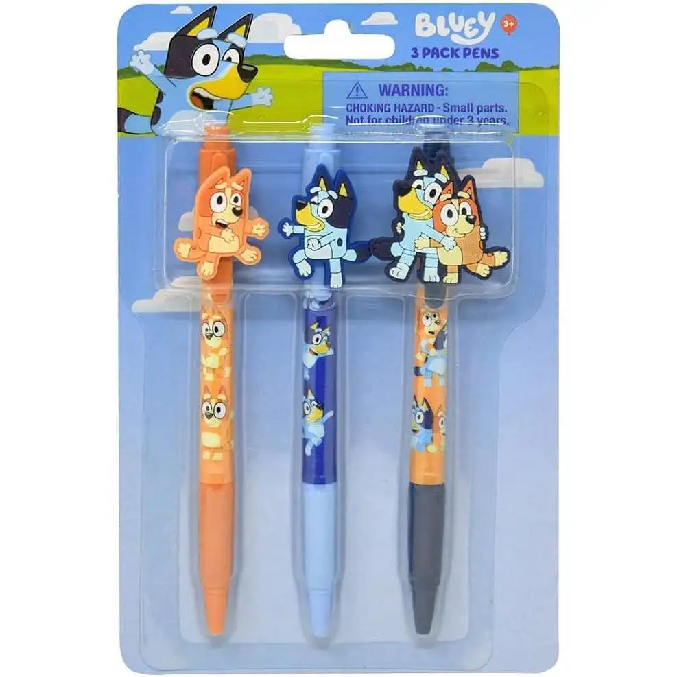 Bluey Pens 3-Pack