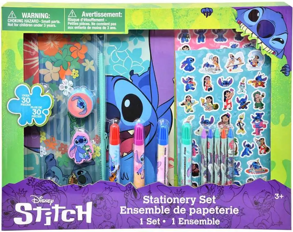 Disney Stitch Stationery Set