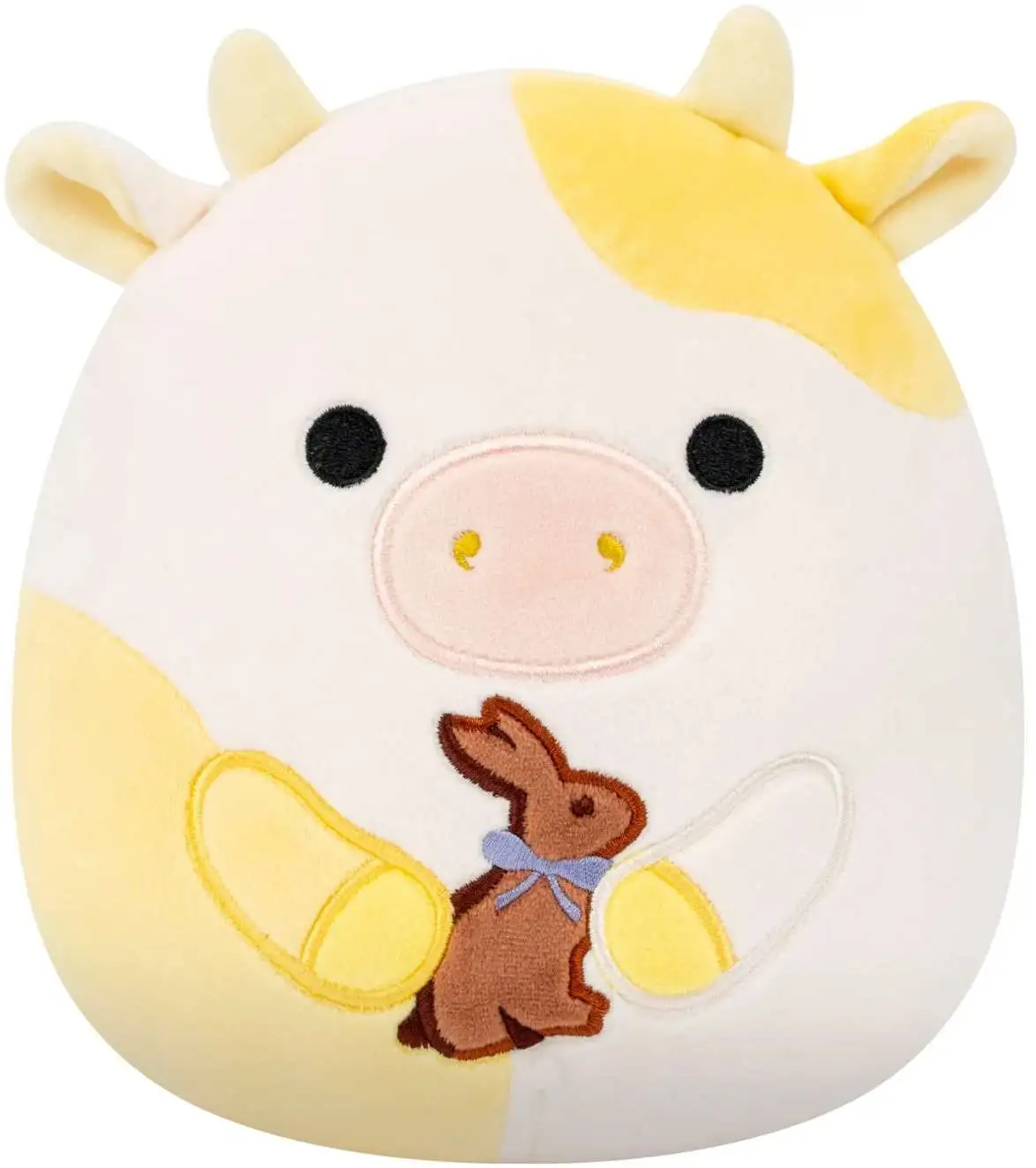 Squishmallows Easter Bodie the Cow 8-Inch Plush [with Chocolate Bunny]