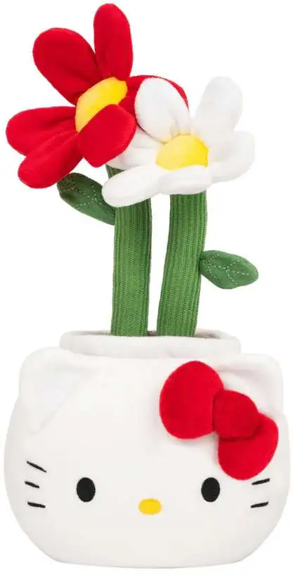 Greenhouse by Russ Hello Kitty & Friends Potted Plant Hello Kitty 12-Inch Plush