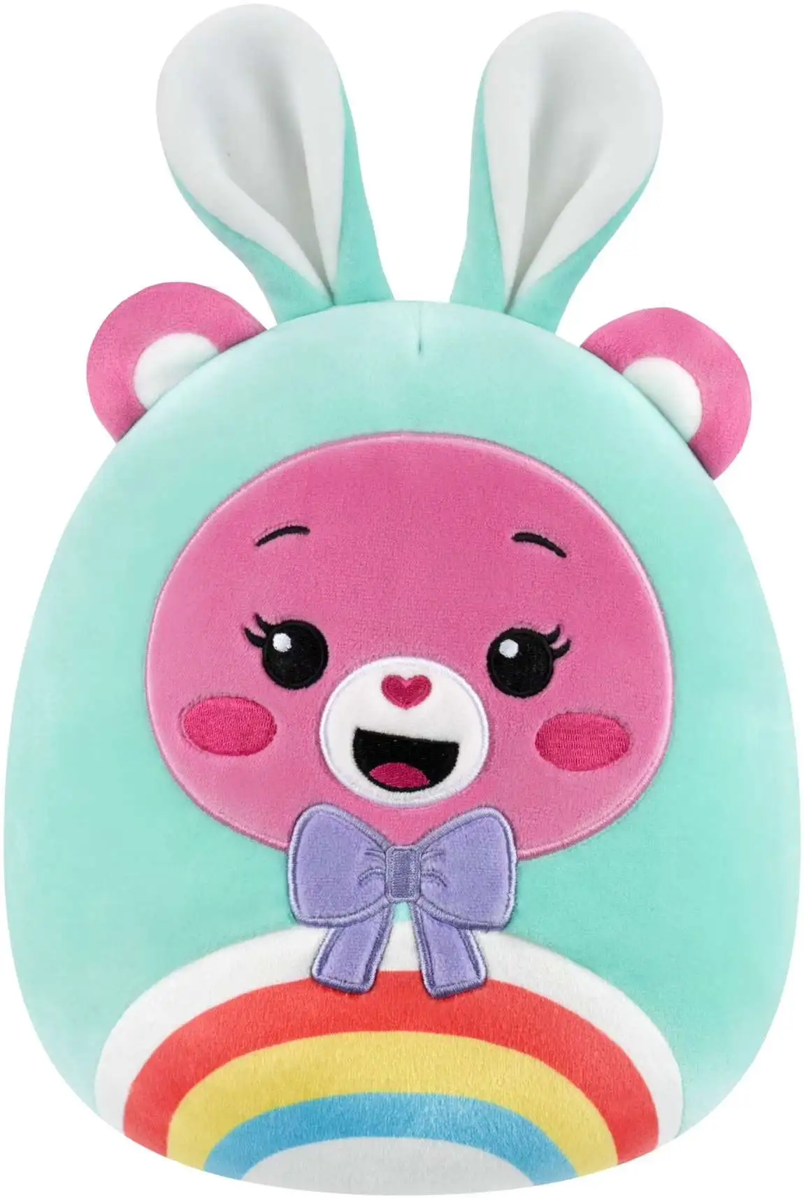 Squishmallows Care Bears Cheer Bear 8-Inch Plush