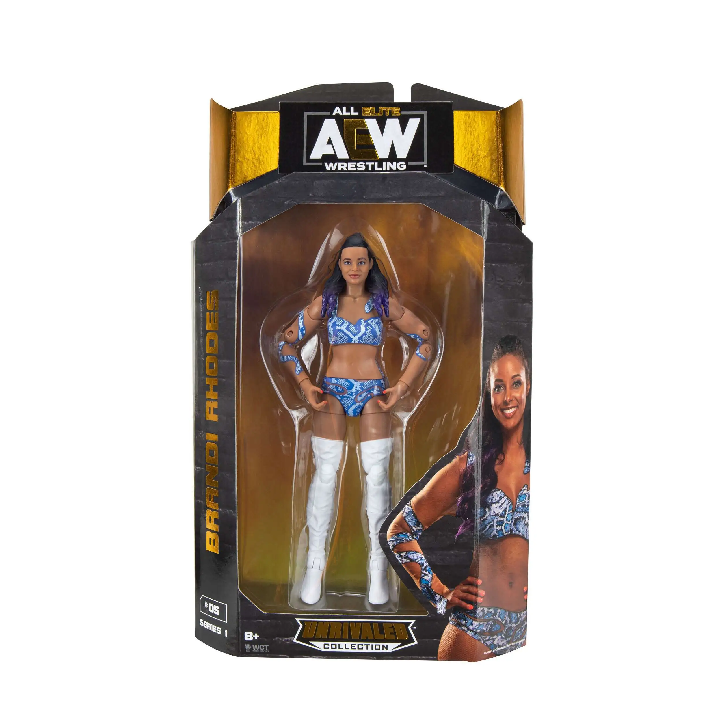 AEW All Elite Wrestling Unrivaled Collection Series 1 Brandi Rhodes Action Figure