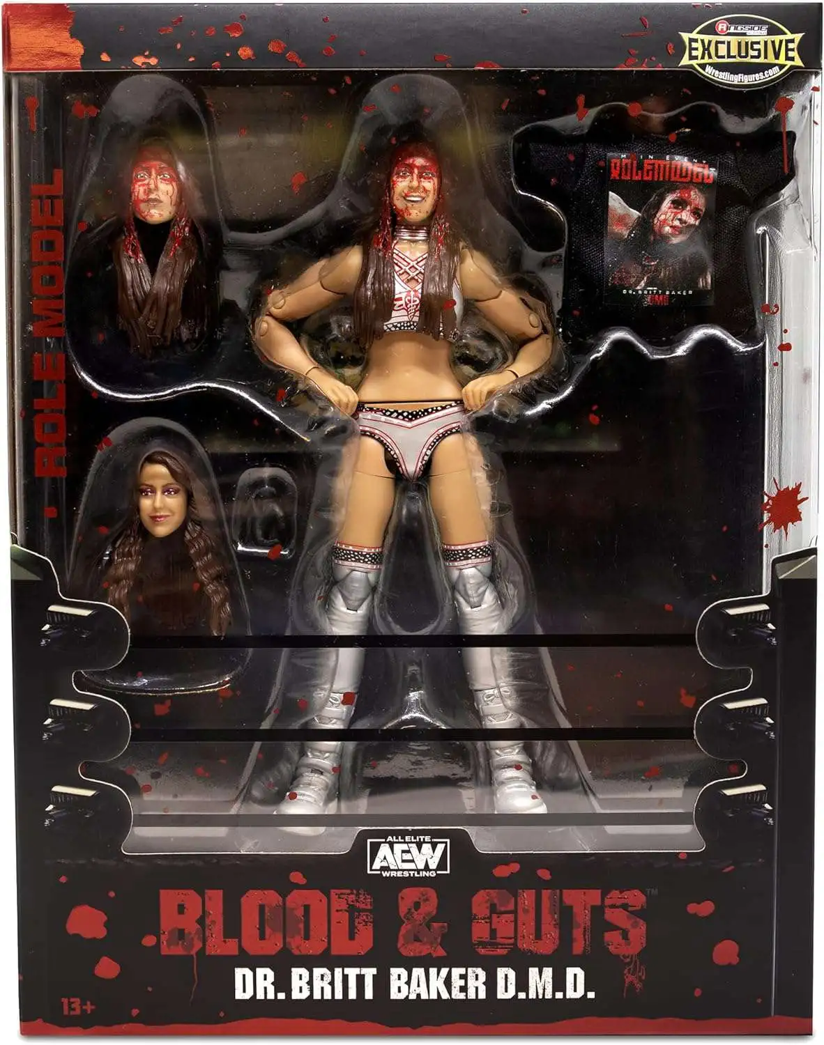 AEW All Elite Wrestling Unrivaled Collection Blood & Guts Dr. Britt Baker D.M.D. Exclusive Action Figure [Lights Out Match]