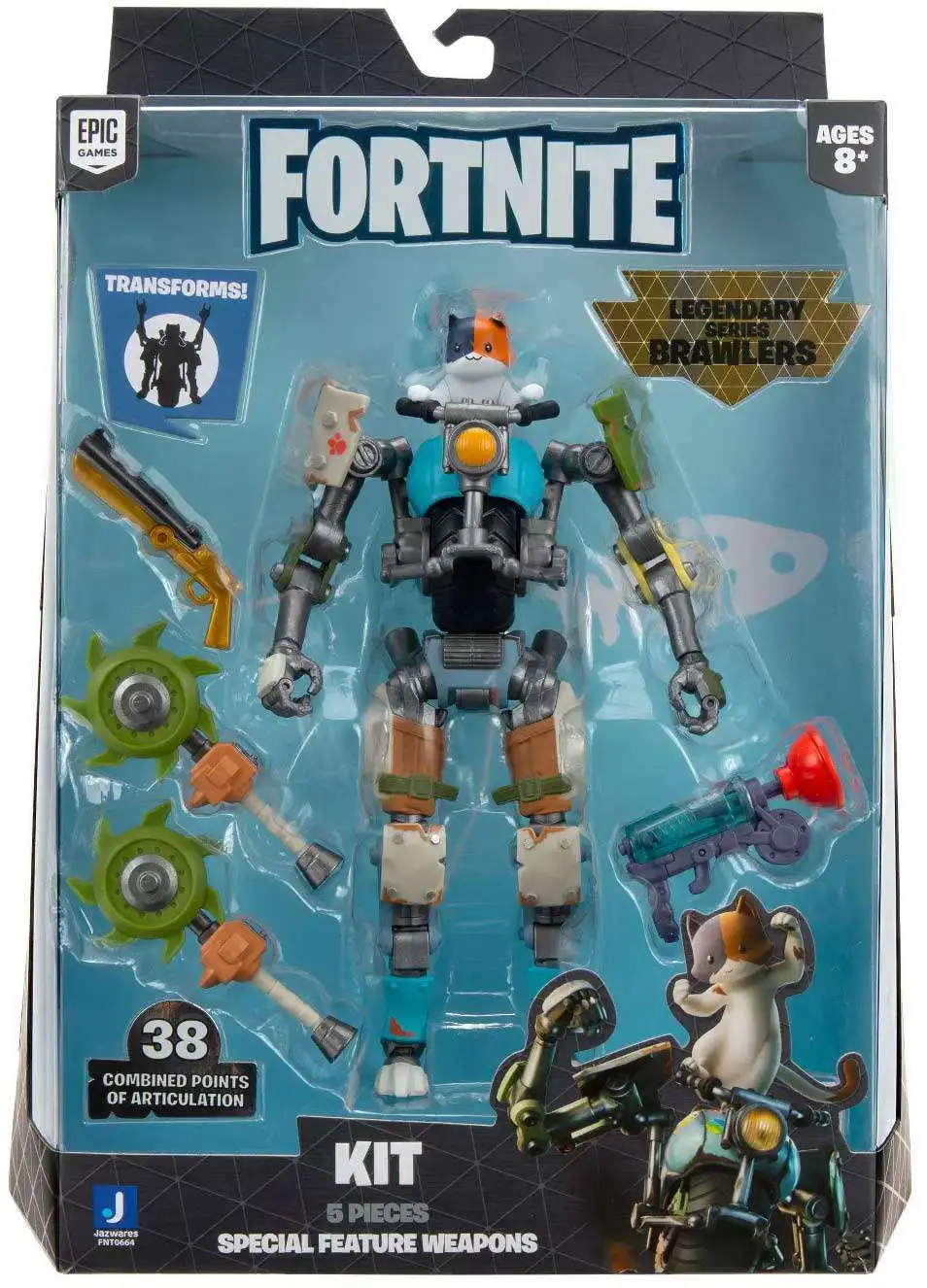 Fortnite Legendary Series Brawlers Kit Action Figure