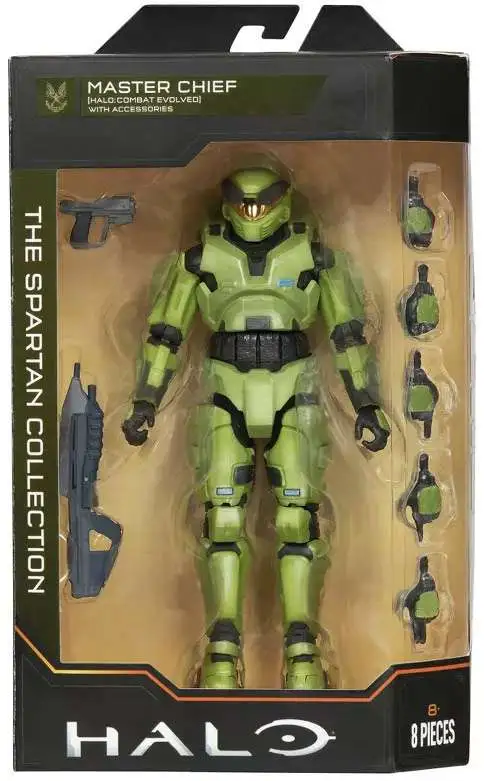 Jazwares Halo: Combat Evolved Master Chief The Spartan Collection Wave ...