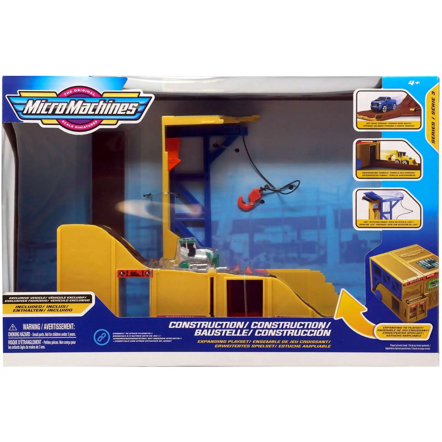 Micro Machines Construction Expanding Playset