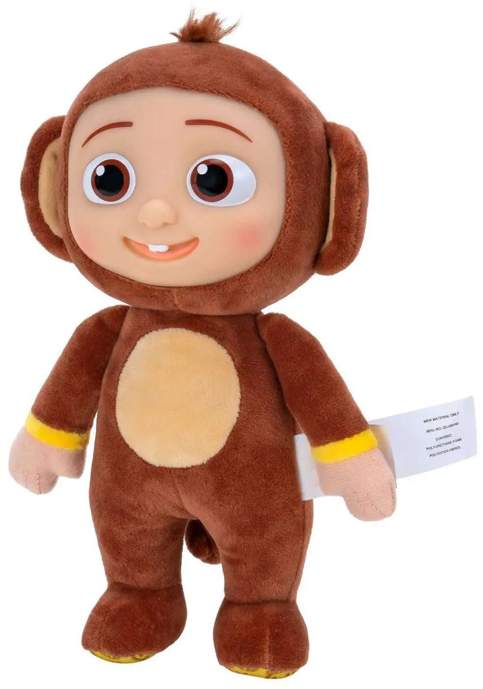 CoComelon JJ Monkey 8-Inch Doll Plush