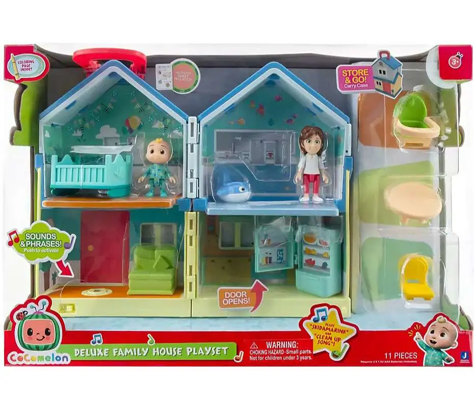 CoComelon Family House Deluxe Playset [Damaged Package]