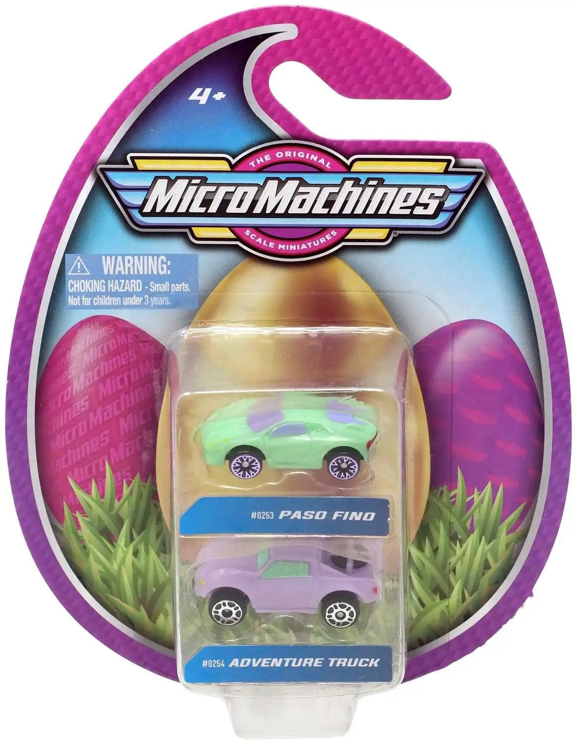 Micro Machines Spring Paso Fino & Adventure Truck Vehicle 2-Pack