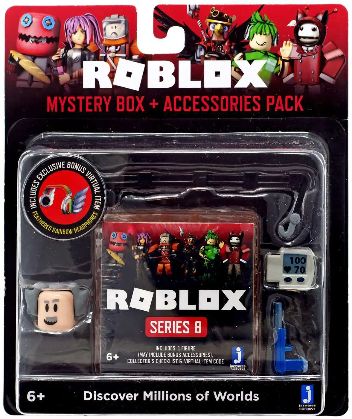 Roblox Series 8 3-Inch Mystery Box + Accessories Pack [Version 1]