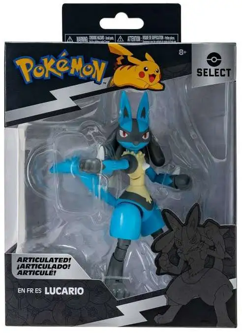 TAKARA TOMY Pokemon Mega Lucario Plush Toys Shiny Lucario Soft Stuffed  Animals Toys Doll Gifts for Children Kids