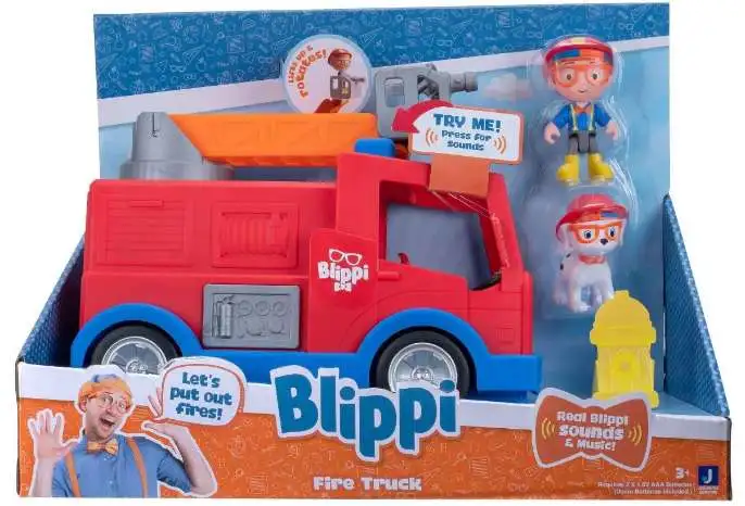 Blippi Fire Truck Vehicle