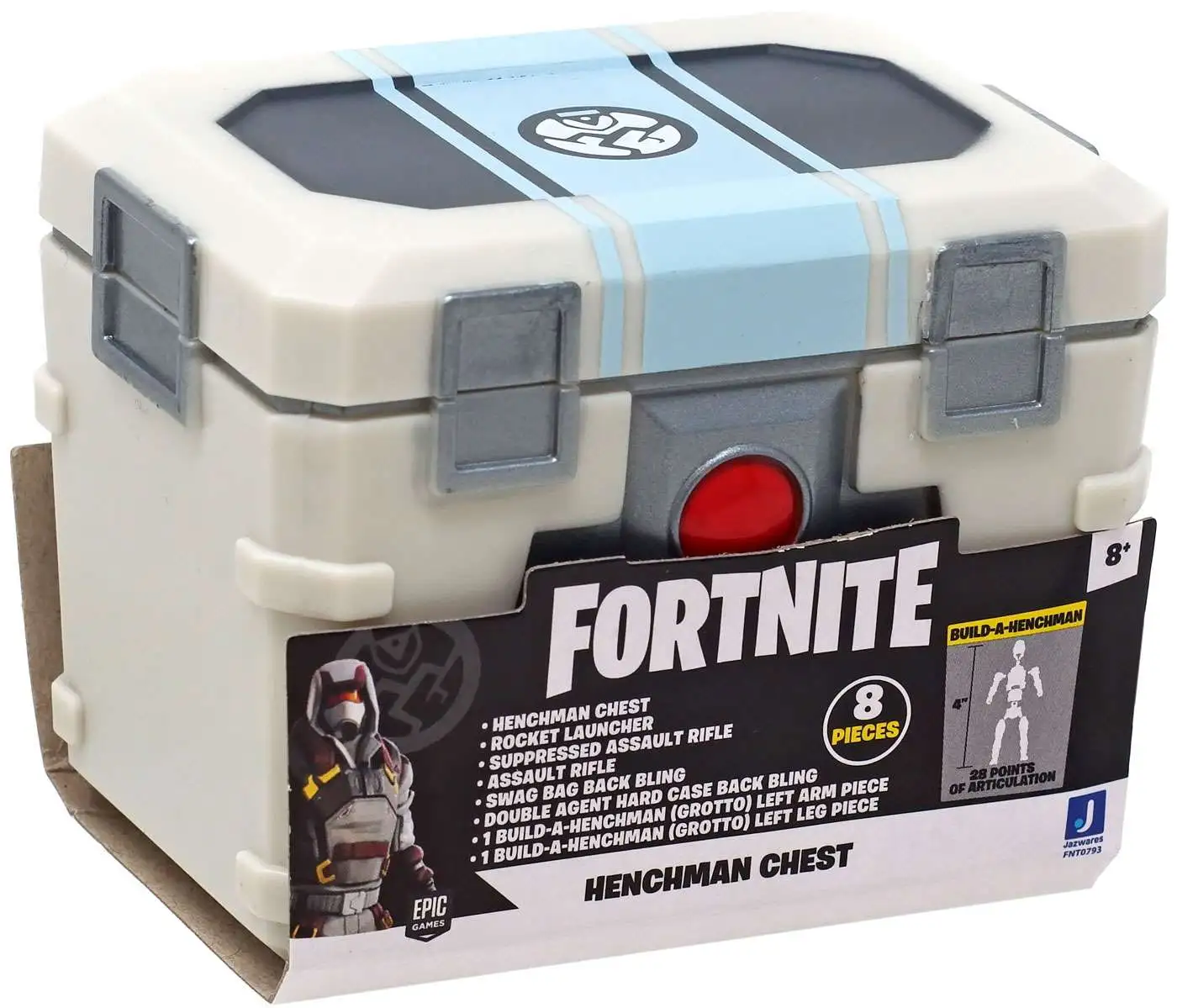 Fortnite Loot Chest w Bogey Bag etc. for 4 Figures New Free