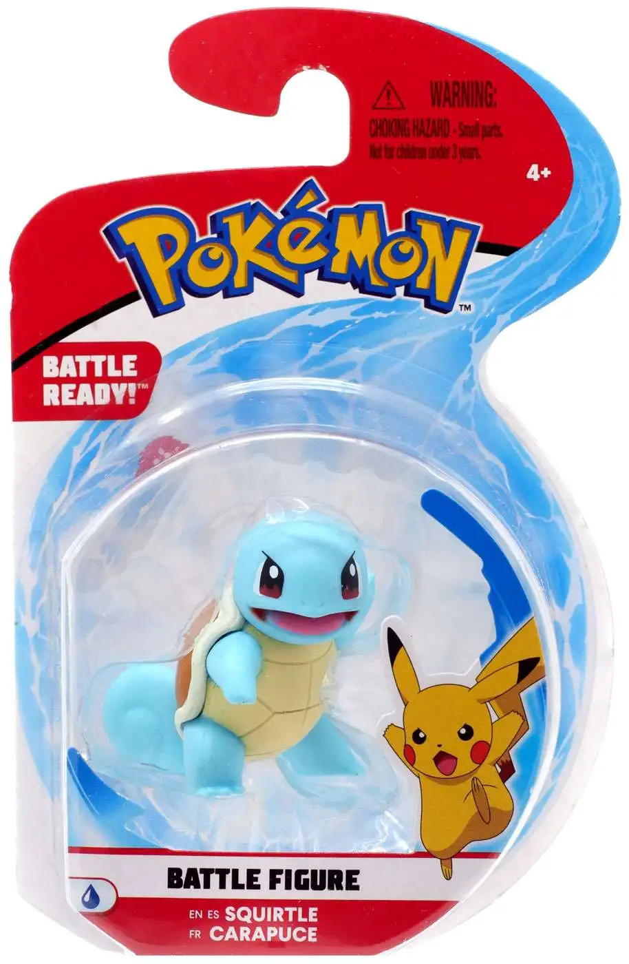 Pokemon Battle Figure Squirtle 2-Inch Mini Figure