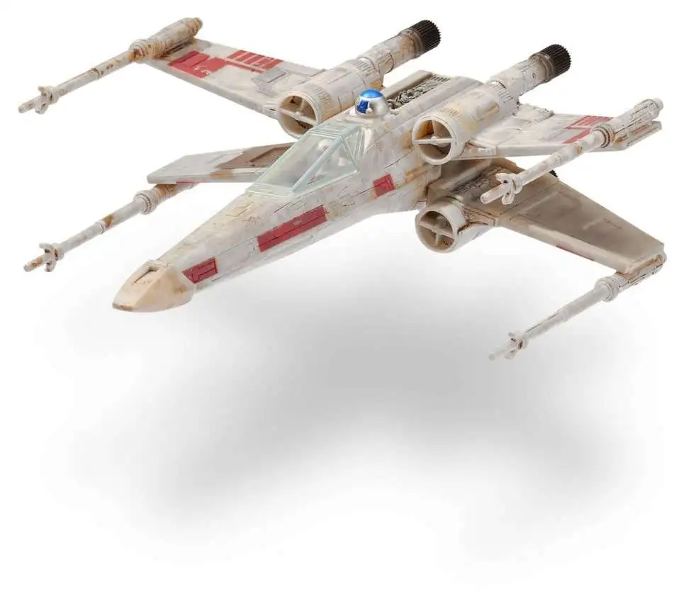 Star Wars Micro Galaxy Squadron Luke Skywalker's X-Wing Vehicle #0015