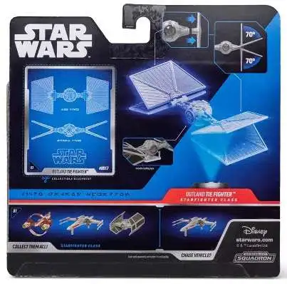 Star Wars Micro Galaxy Squadron “Outland Tie Fighter” shops 1/15,000 CHASE!!!