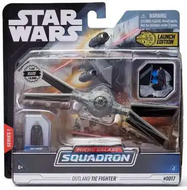 Star Wars Micro Galaxy Squadron Outland TIE Fighter Vehicle [Limited Edition 1 of 15,000]