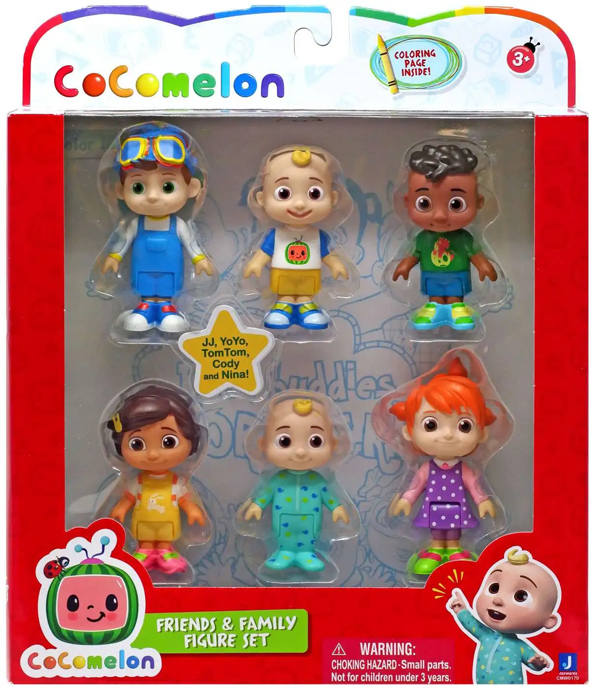 Cocomelon Lunchbox Playset 15 Pieces