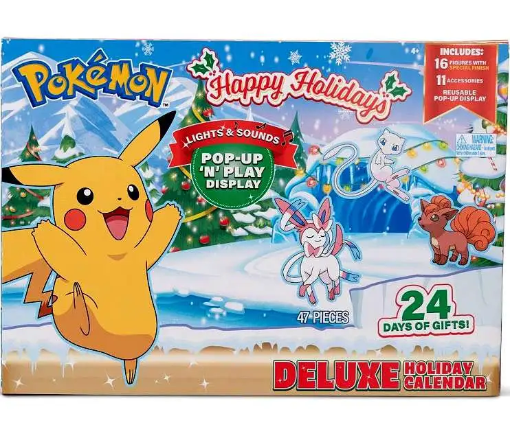 Pokemon Advent Holiday Calendar 2021 - Funko Pocket Pop –  MantisGamingStudios