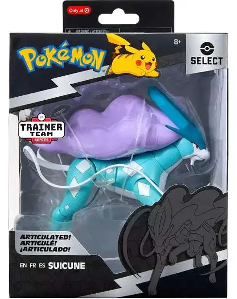 Pokemon Select Series Trainer Team Series Suicune Exclusive Action Figure