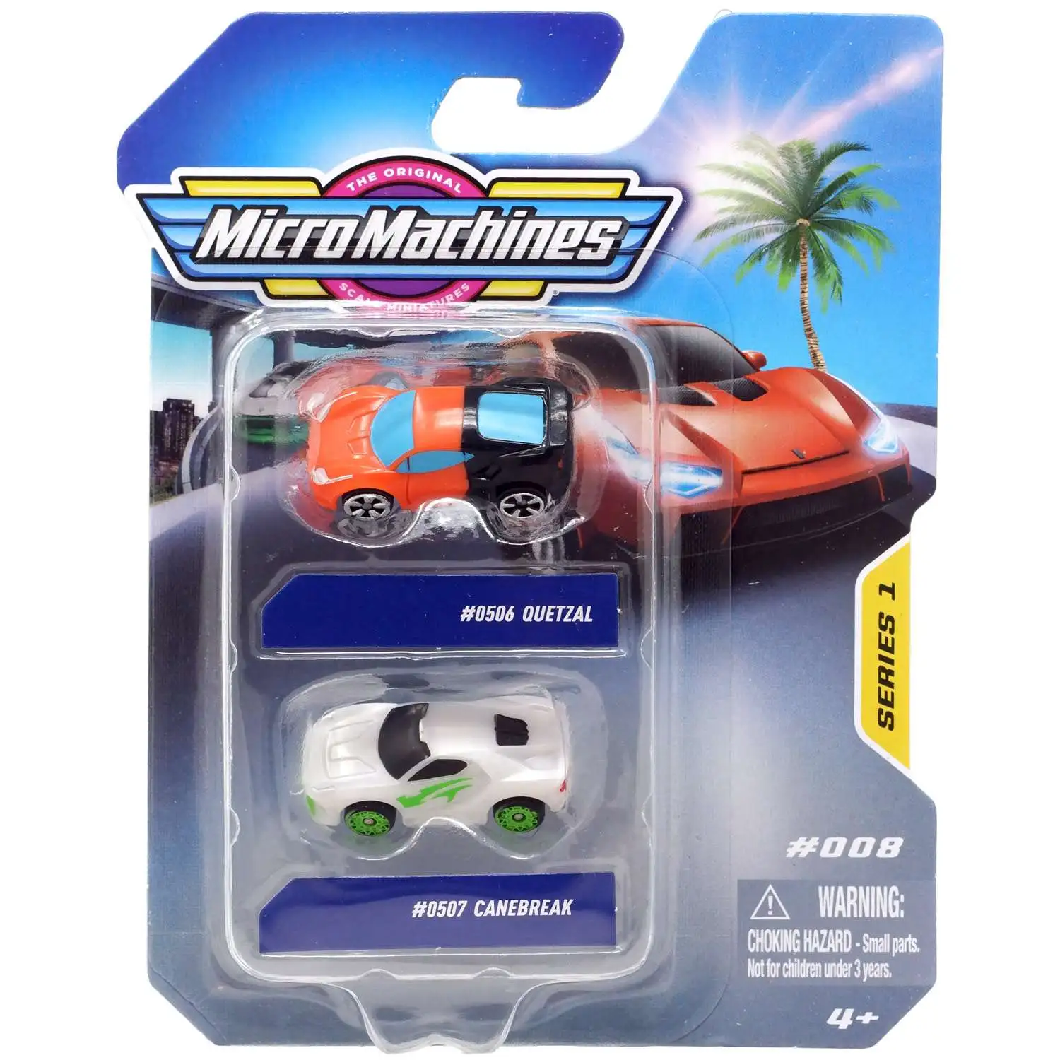 Micro Machines Quetzal & Canebreak Vehicle 2-Pack #008