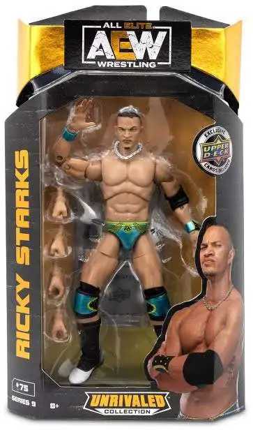 AEW All Elite Wrestling Unrivaled Collection Series 9 Ricky Starks Action Figure