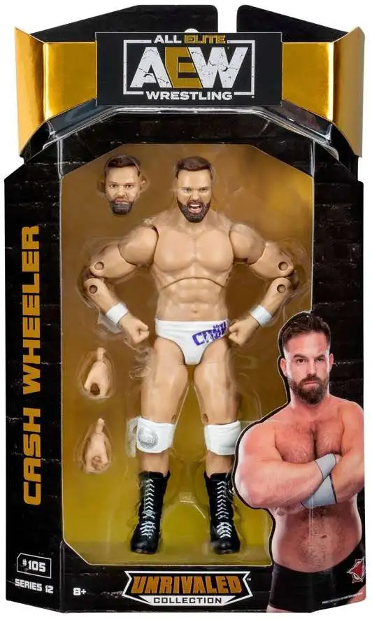 AEW All Elite Wrestling Unrivaled Collection Series 12 Cash Wheeler ...