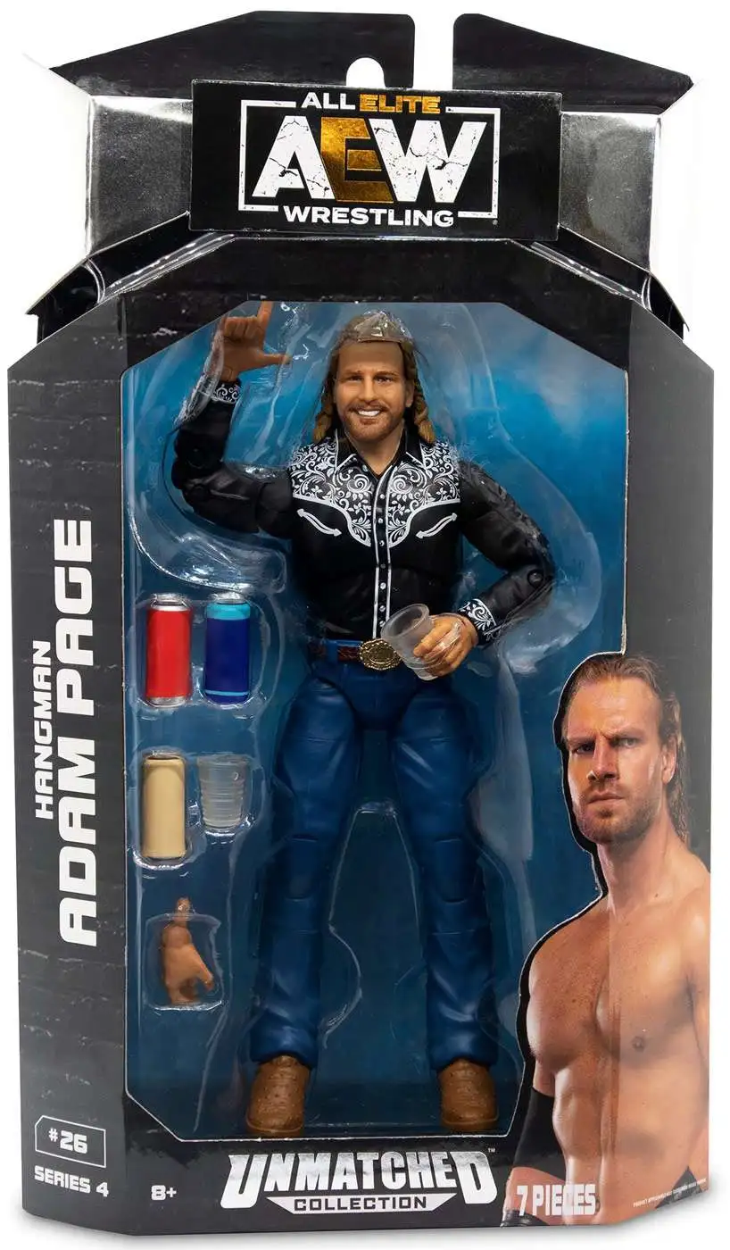 AEW All Elite Wrestling Unmatched Collection Series 4 Hangman Adam Page Action Figure