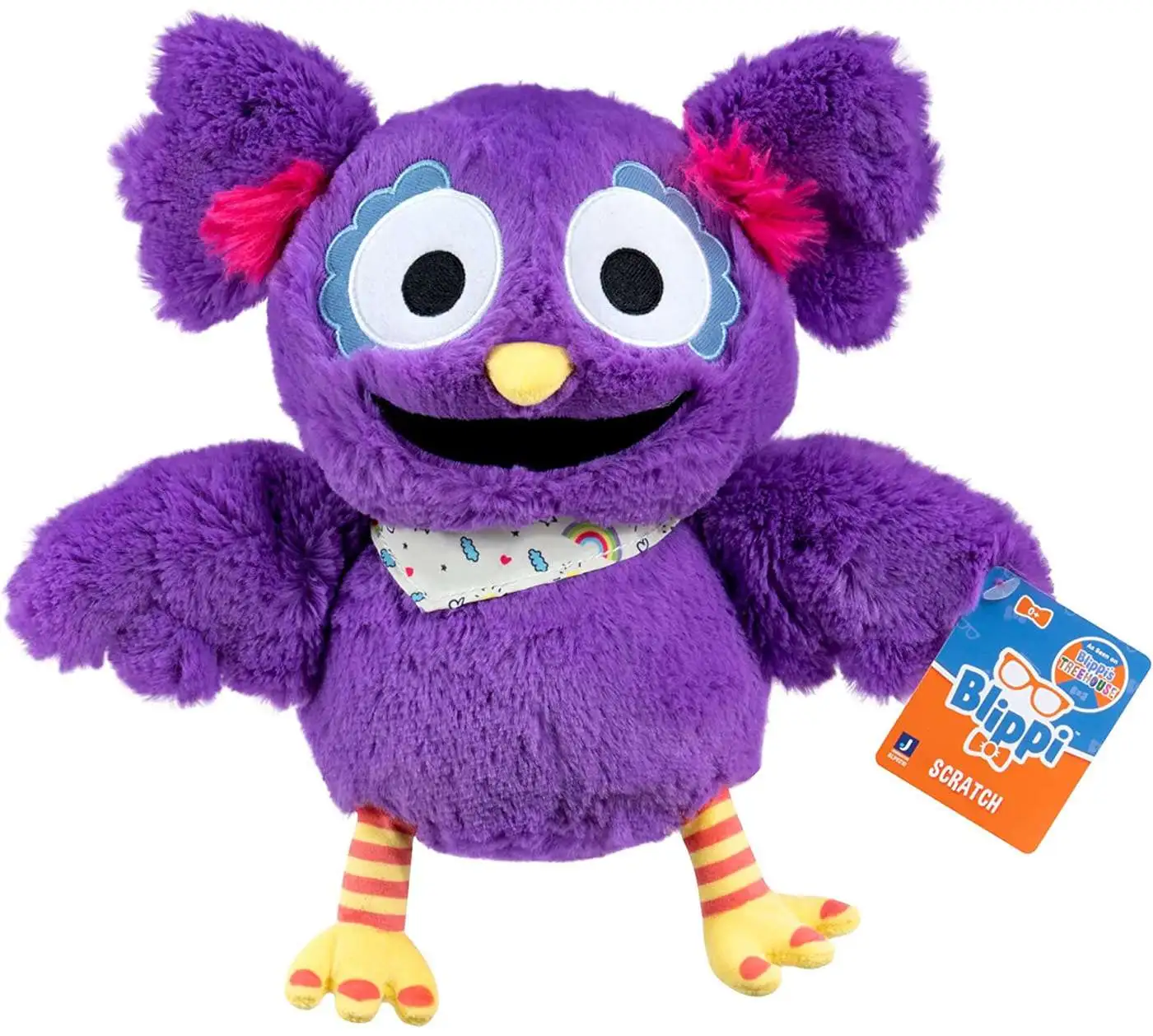 Blippis Treehouse Scratch 10 Plush Jazwares ToyWiz