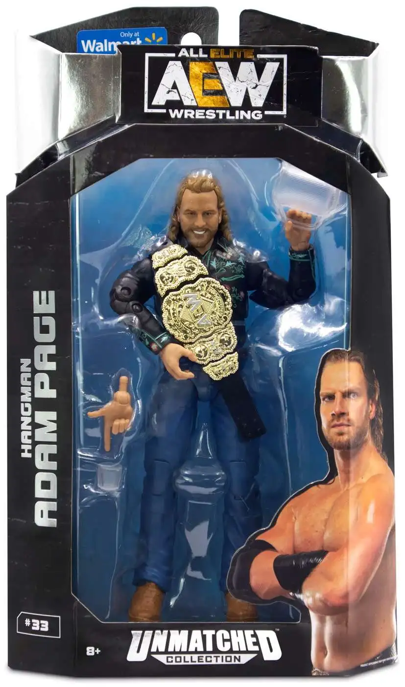 AEW All Elite Wrestling Unmatched Collection Hangman Adam Page Exclusive Action Figure