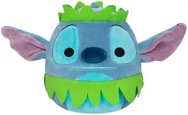 Squishmallows Disney Stitch 9-Inch Plush [Hula Skirt]