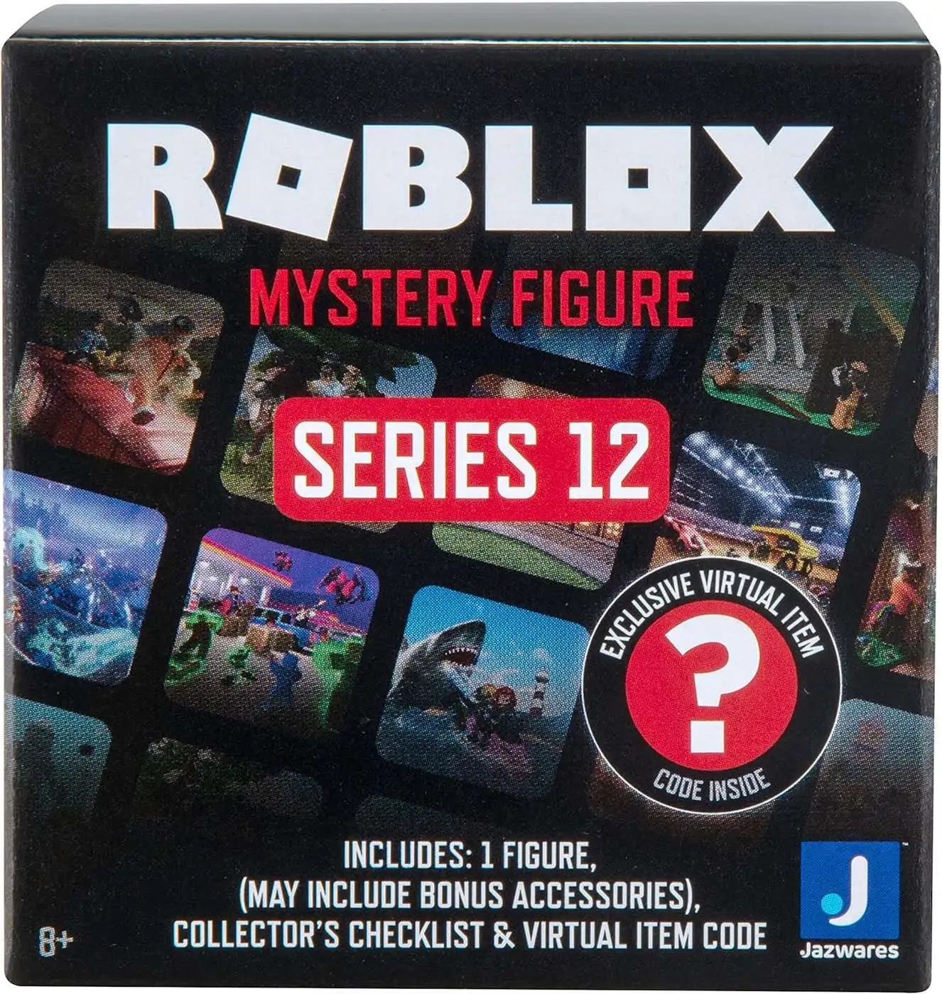 Roblox Series 12 Mystery Pack 1 RANDOM Figure Virtual Item Code Jazwares -  ToyWiz