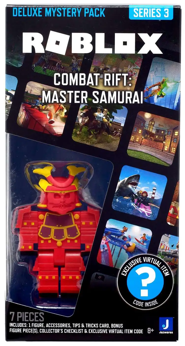 Roblox Series 3 Combat Rift: Master Samurai 3-Inch Deluxe Mystery Pack